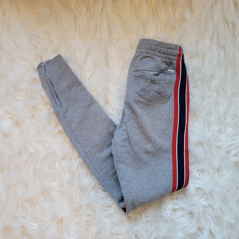 NEW - Pacsun Zipper Cuff Grey Joggers